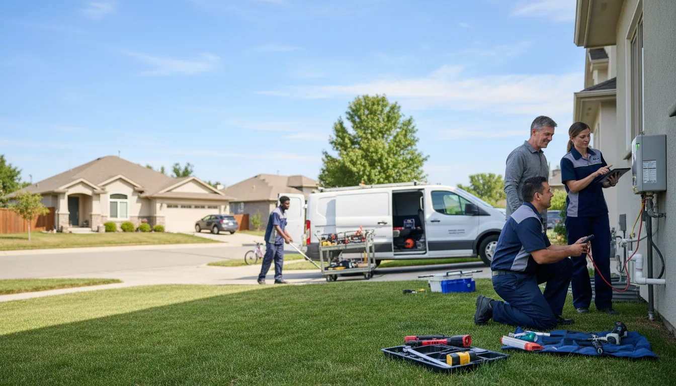 Tankless water heater service in Pleasant Hall, PA